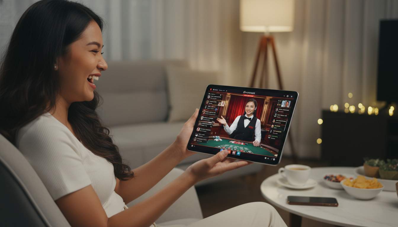Experience Live Casino Action Live dealer games at jl96